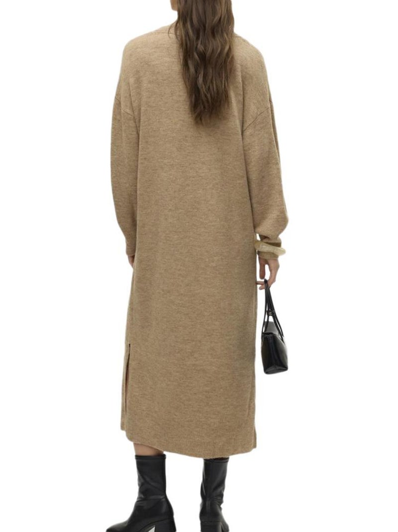 Roupão de Banho Feminino Castanho Vero Moda Jupiter Bege - Kiabi