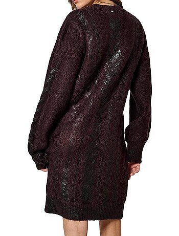 Robe preta kaporal modi para mulher
