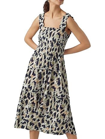 Roupão de Banho Feminino Vero Moda Menny Azul Marinho