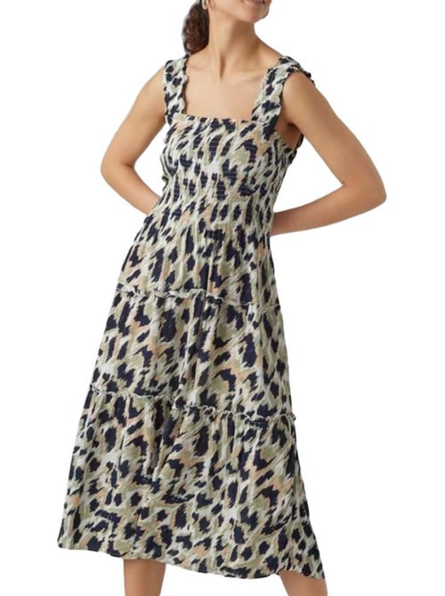Roupão de Banho Feminino Vero Moda Menny Azul Marinho - Kiabi