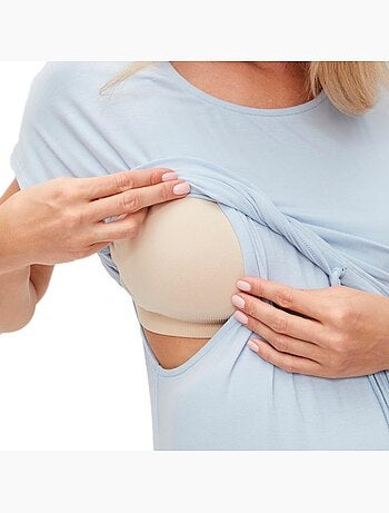Roupão de Gravidez e Amamentação Azul Mamalicious June para Mulher