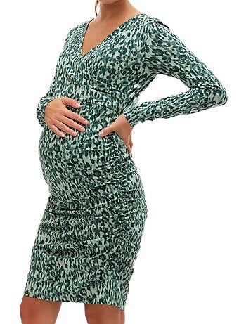 Roupão de Gravidez Verde para Mulher Mamalicious Lebba