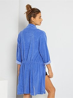 Roupão de interior com capuz - Kiabi