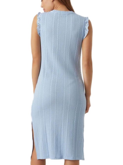 Roupão de Maternidade Azul Vero Moda Nika para Mulher - Kiabi Roupão de Maternidade Azul Vero Moda Nika para Mulher - Kiabi