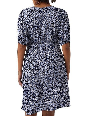 Roupão de Maternidade Vero Moda Henna Azul-Marinho/Preto para Mulher