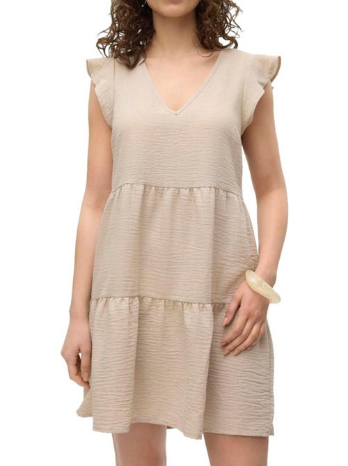 Roupão de Mulher Bege Vero Moda Kita - Kiabi Roupão de Mulher Bege Vero Moda Kita - Kiabi