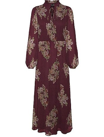 Roupão de Mulher Bordeaux Vero Moda Marya
