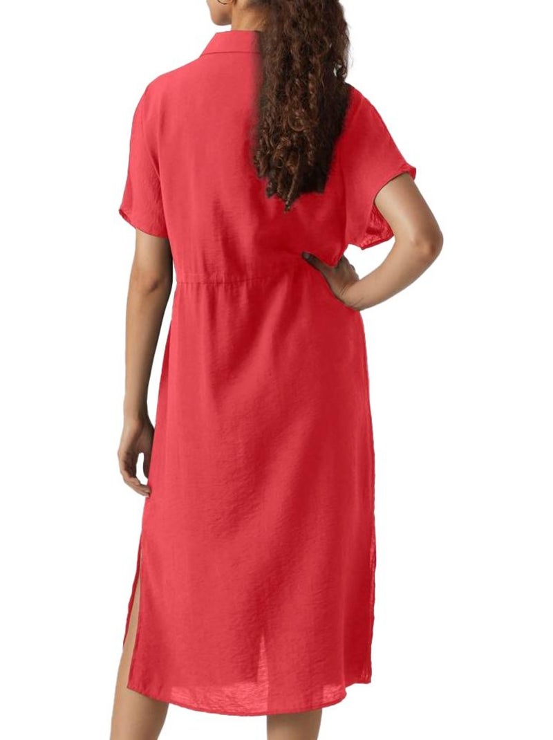 Roupão de Mulher Vero Moda Miris Coral Vermelho - Kiabi