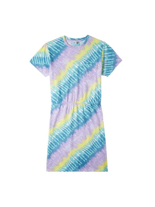 Roupão de Praia O'Neill Masina para Menina Azul/Roxo - Kiabi
