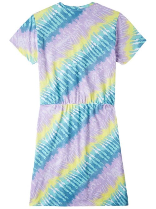 Roupão de Praia O'Neill Masina para Menina Azul/Roxo - Kiabi