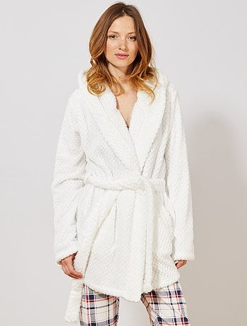 Roupão em sherpa - Kiabi