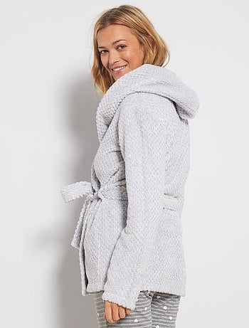 Roupão em sherpa - Kiabi