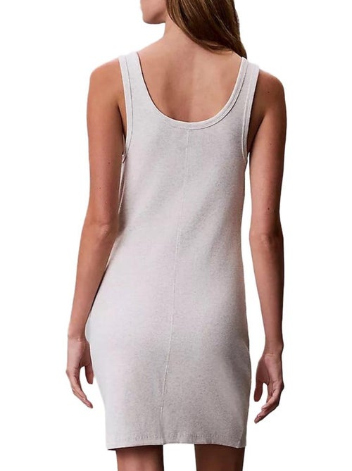 Roupão feminino cinzento claro calvin klein jeans - Kiabi