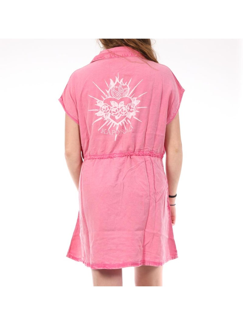 Roupão Feminino Kaporal Miami Rosa Rosa - Kiabi
