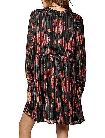 Roupão Feminino Kaporal MOON Preto/Vermelho
