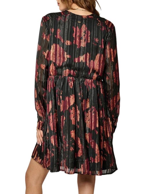 Roupão Feminino Kaporal MOON Preto/Vermelho - Kiabi