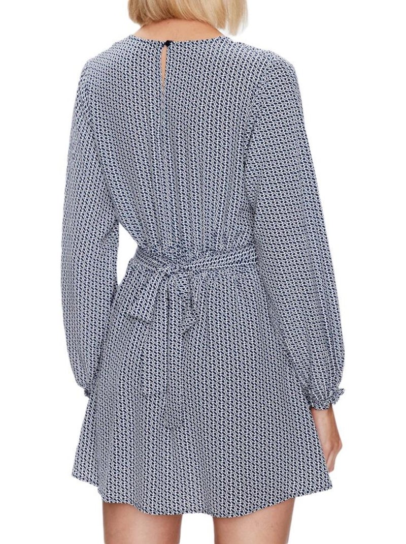 Roupão Feminino Pepe Jeans Ailish Azul Marinho/Branco Azul-marinho - Kiabi