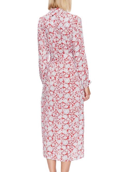 Roupão Feminino Pepe Jeans Perah com Padrões Vermelhos - Kiabi Roupão Feminino Pepe Jeans Perah com Padrões Vermelhos - Kiabi