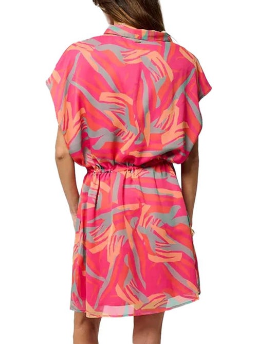 Roupão Feminino Rosa Kaporal Vilou - Kiabi Roupão Feminino Rosa Kaporal Vilou - Kiabi