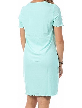 Roupão feminino turquesa vero moda madi jill