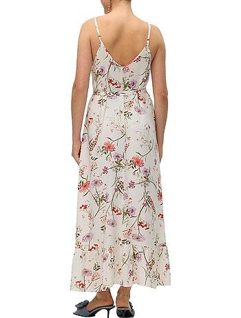Roupão Feminino Vero Moda Easy Bege/Vermelho/Verde