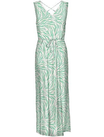 Roupão Feminino Vero Moda Easy Joy Verde/Bege