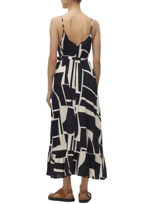 Roupão Feminino Vero Moda Easy Preto/Bege - Kiabi Roupão Feminino Vero Moda Easy Preto/Bege - Kiabi