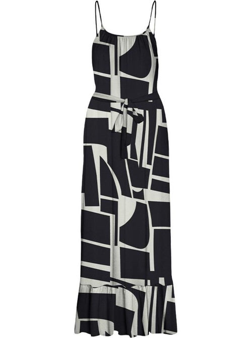 Roupão Feminino Vero Moda Easy Preto/Bege - Kiabi Roupão Feminino Vero Moda Easy Preto/Bege - Kiabi