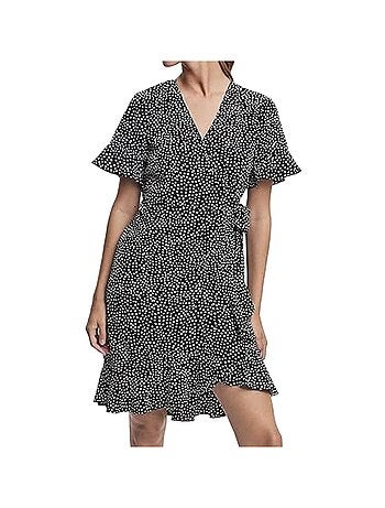 Roupão Feminino Vero Moda Henna Preto/Branco