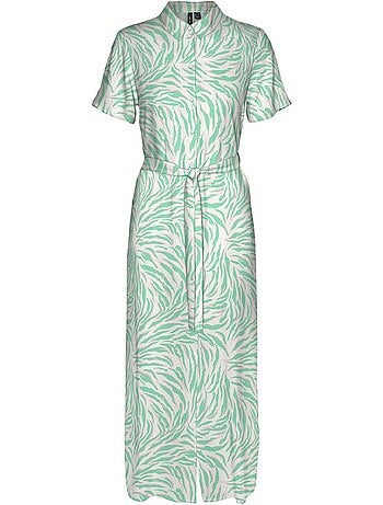 Roupão Feminino Vero Moda Joy Bege/Verde