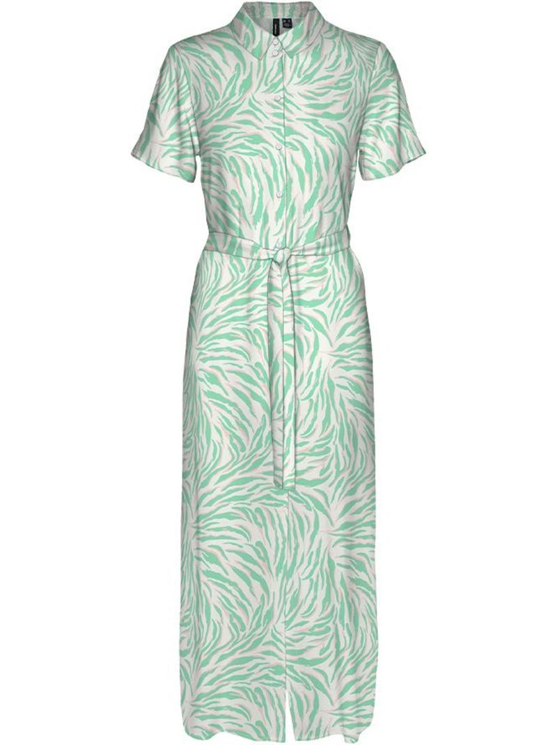 Roupão Feminino Vero Moda Joy Bege/Verde Branco Verde-claro - Kiabi