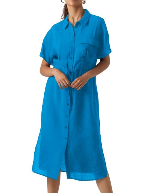 Roupão Feminino Vero Moda Miris Azul - Kiabi Roupão Feminino Vero Moda Miris Azul - Kiabi