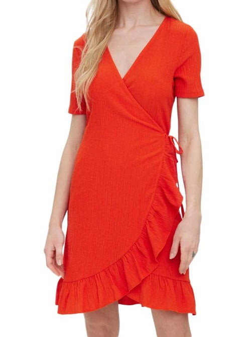 Roupão laranja vero moda haya para mulher - Kiabi Roupão laranja vero moda haya para mulher - Kiabi