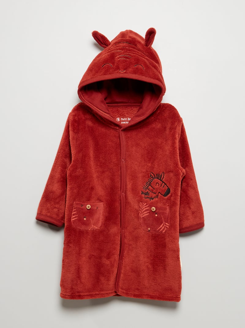 Roupão 'Petit Béguin' Vermelho Tijolo - Kiabi