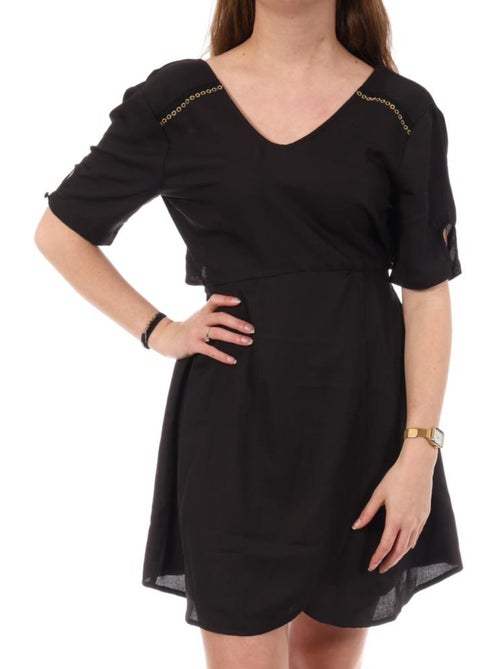 Roupão Preto Feminino Kaporal CADIA - Kiabi Roupão Preto Feminino Kaporal CADIA - Kiabi