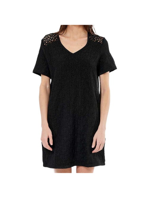 Roupão Preto Feminino Kaporal Gueste - Kiabi