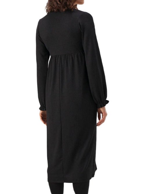 Roupão Preto Feminino Mamalicious Naomi - Kiabi Roupão Preto Feminino Mamalicious Naomi - Kiabi