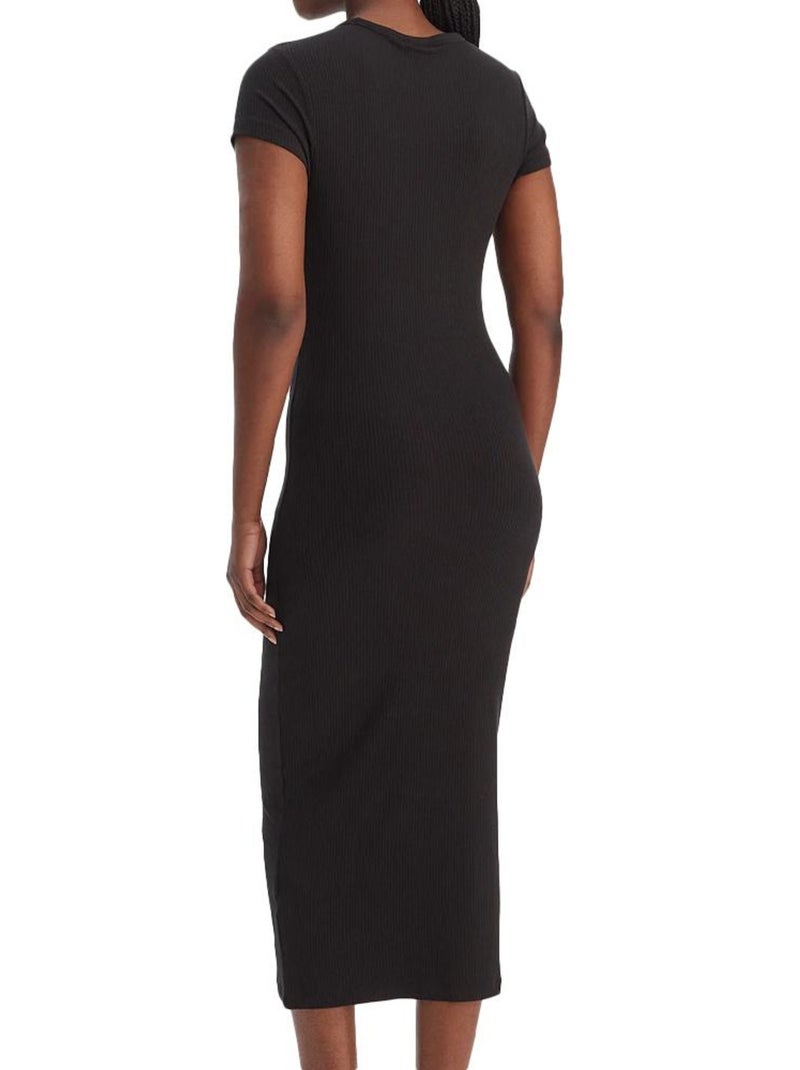 Roupão preto feminino tommy hilfiger tjw script Preto - Kiabi
