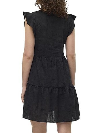 Roupão Preto Feminino Vero Moda Kita