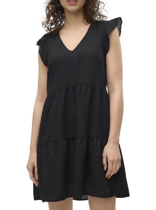 Roupão Preto Feminino Vero Moda Kita - Kiabi Roupão Preto Feminino Vero Moda Kita - Kiabi