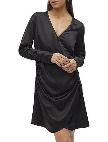Roupão Preto Feminino Vero Moda Merle