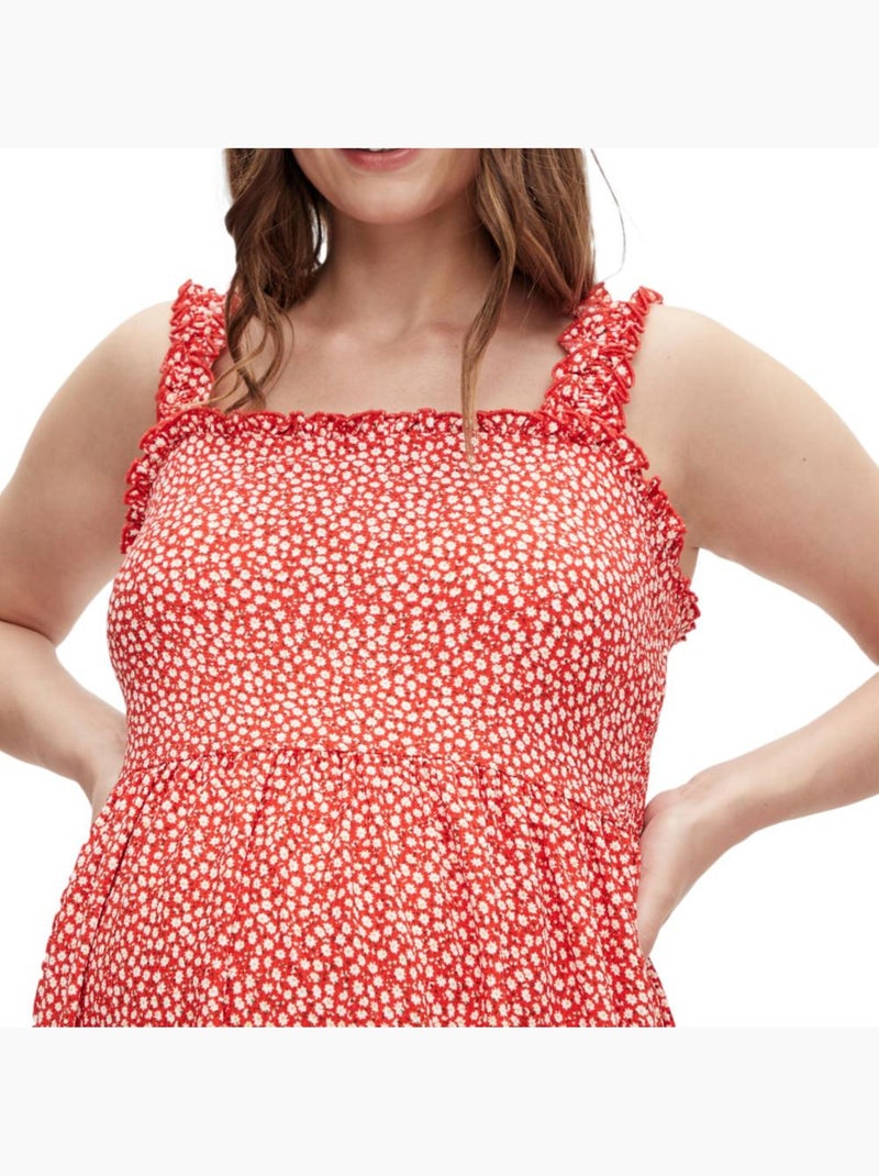 Roupão Vermelho para Mulher Mamalicious Bella Vermelho - Kiabi