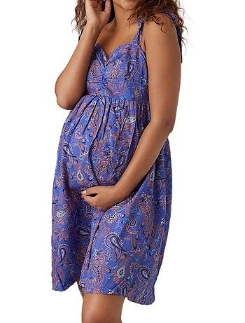 Roupão Violeta para Mulher Mamalicious Mltuli