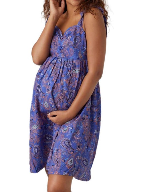 Roupão Violeta para Mulher Mamalicious Mltuli - Kiabi Roupão Violeta para Mulher Mamalicious Mltuli - Kiabi