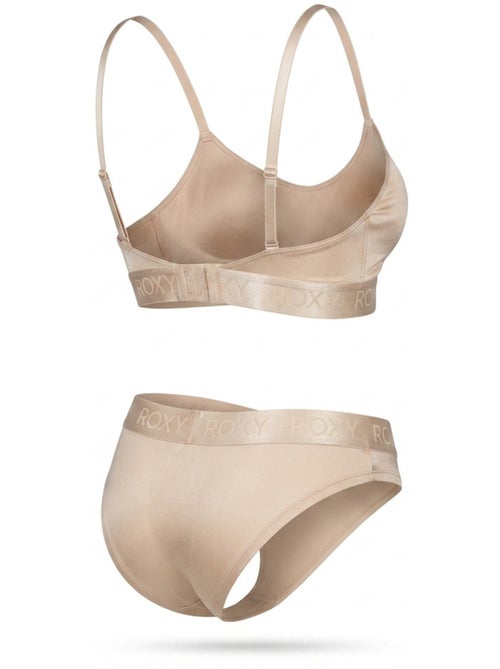 ROXY Conjunto Soutien Triângulo Cuecas Mulher Modal Licença Oficial - Kiabi ROXY Conjunto Soutien Triângulo Cuecas Mulher Modal Licença Oficial - Kiabi