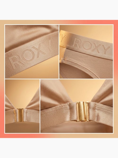 ROXY Conjunto Soutien Triângulo Cuecas Mulher Modal Licença Oficial - Kiabi ROXY Conjunto Soutien Triângulo Cuecas Mulher Modal Licença Oficial - Kiabi