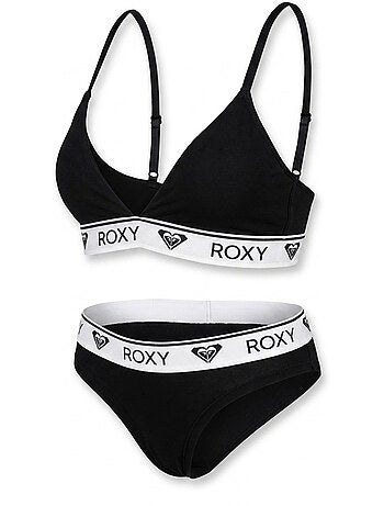 ROXY Conjunto Soutien Triângulo Cuecas Mulher Modal Licença Oficial