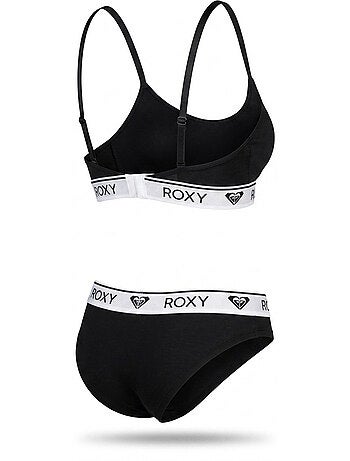 ROXY Conjunto Soutien Triângulo Cuecas Mulher Modal Licença Oficial