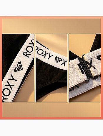 ROXY Conjunto Soutien Triângulo Cuecas Mulher Modal Licença Oficial