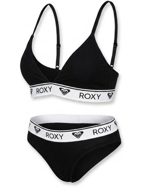 ROXY Conjunto Soutien Triângulo Cuecas Mulher Modal Licença Oficial - Kiabi ROXY Conjunto Soutien Triângulo Cuecas Mulher Modal Licença Oficial - Kiabi